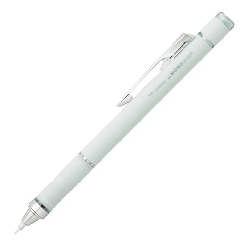 Tombow قلم رصاص ميكانيكي تومبو، 0.5 مم، قبضة مونو مونوغراف (قبضة ناعمة لمكافحة التعب)، عاجي DPA-151B - Image 1