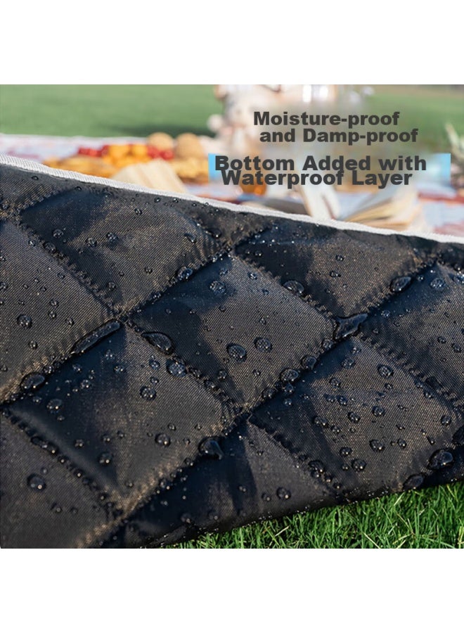 OFEIS Ofeis Picnic Mat, Moisture-proof Mat, Outdoor Camping Mat, Beach Mat, Picnic Blanket, Tent Mat, Thickened Spring Outing Mat, Outdoor Cooking Mat, Lawn Mat  - Image 5