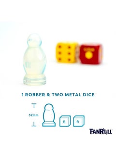 Fanroll Compatible With Catan Premium Robber & Metal Dice Set, Opalite - pzsku/ZD198B0D710EC89C16D38Z/45/_/1734348207/4f6d05e9-ffda-4f8f-95fa-5f5d7083d4dc