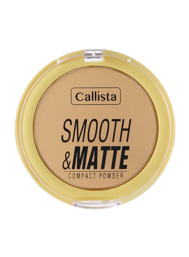 Callista Smooth & Matte Compact Powder 20 - Sand  - Image 1