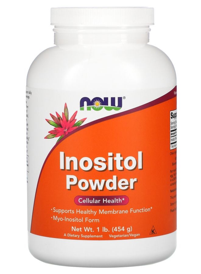 now Inositol Powder 1 lb (454 g)