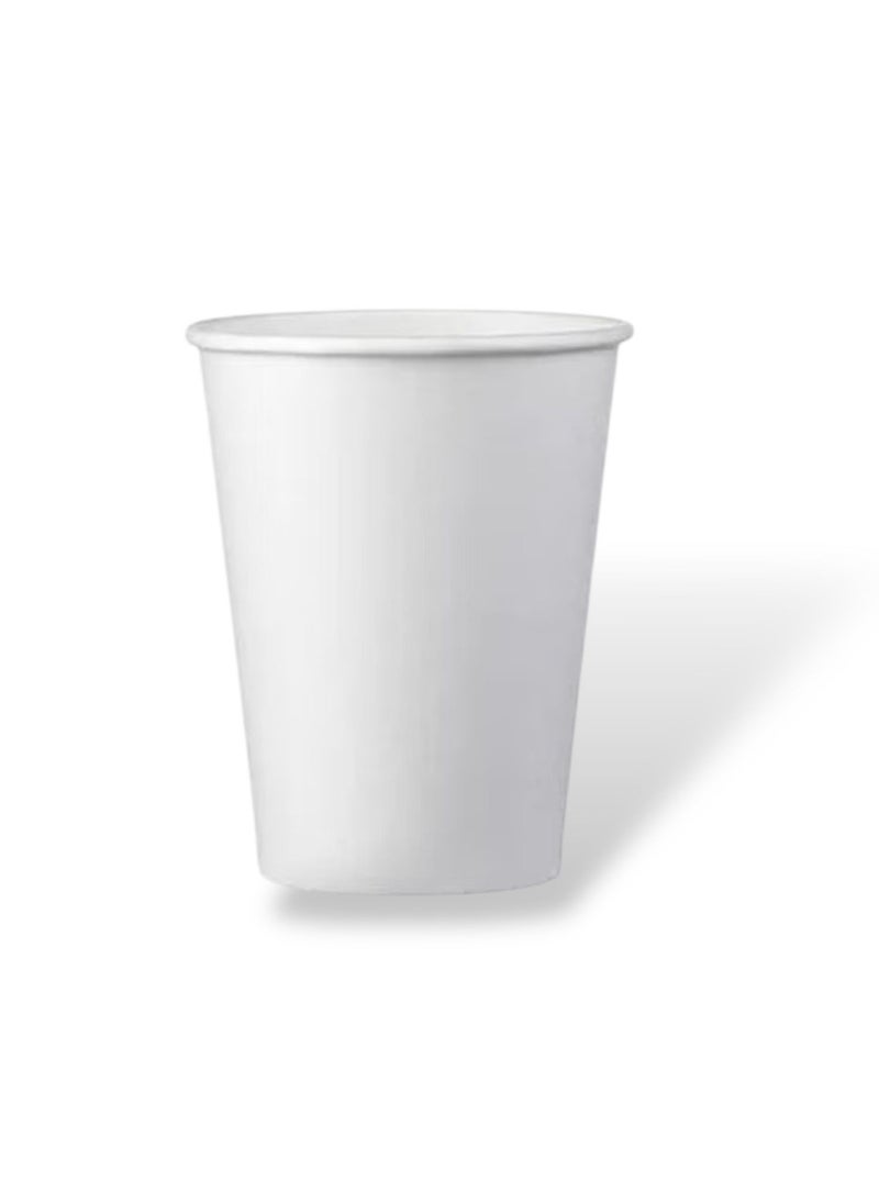 SKP Plastic 9 oz White Single Paper Cups (50 pieces) 