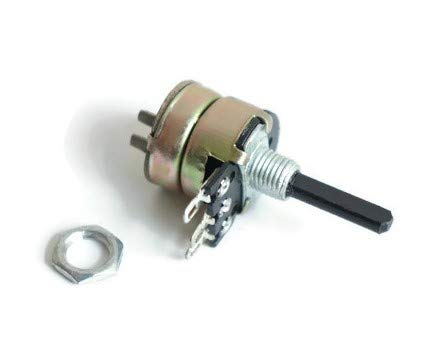Electronicspices Electronic Spices pack of 2 10K ohm potentiometer, single variable resistor, with power cut switch on/off - Image 3