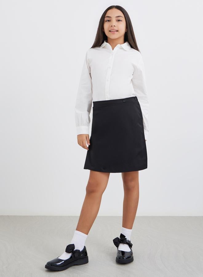 ستايلي قميص ستايلي جيرلز مدرسي بياقة بيتر بان أوف وايت - Image 2