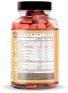 TruHeight  Kids Bone Development Gummies (Ages 2+) All Natural Kids And Toddler Vitamins - Vitamin D, Calcium, K2, Magnesium Multivitamin - Pediatrician Recommended Vitamin - Vegan, Non GMO Supplement  - Image 2