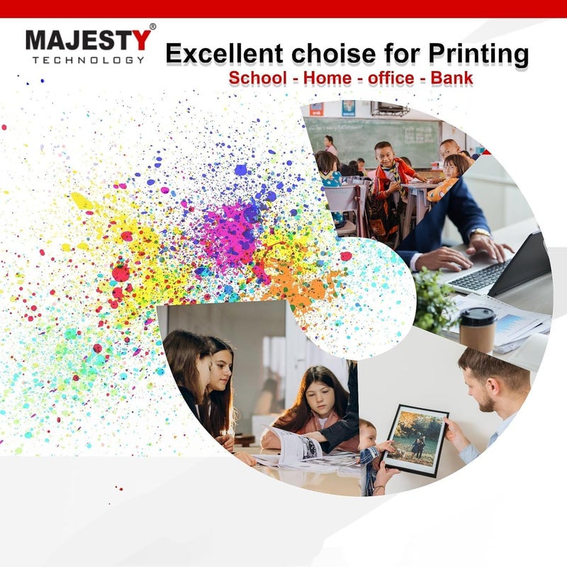 Majesty 207A W2210 W2211 W2212 W2213 متوافقة مع HP Color Laserjet Pro M255dw M255nw MFP M282nw MFP M283cdw MFP M283fdn MFP M283fdw أسود وسماوي وأصفر وأرجواني وقرمزي، إلخ. - Image 5