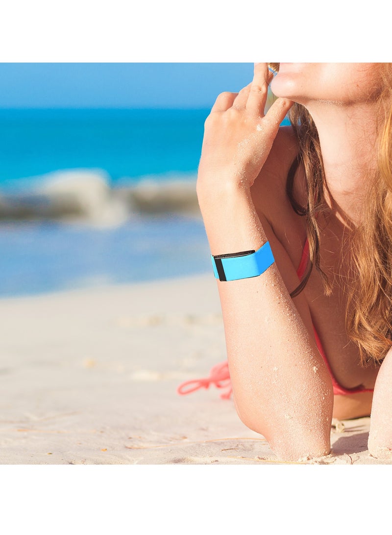 Wristband - Replacement Fast-Drying Band Compatible with WHOOP 4.0 - Stylish & Affordable Replacement Strap - Breathable Band Strap Including U Shape Black Connector  - Image 4