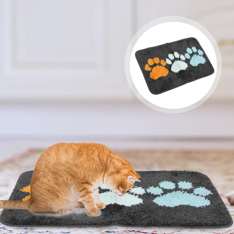 Super Absorbent Non-Slip Bath Rug Mat 40x60cm Microfiber Bathroom Floor Mat Anti-Skid Backing, Washable Shower Rug for Home and Bedroom Use - Image 2