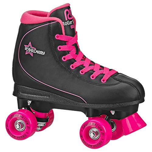Roller Derby Roller Star 600 Women's Roller Skates - Black/Pink - Size 06 - Image 5