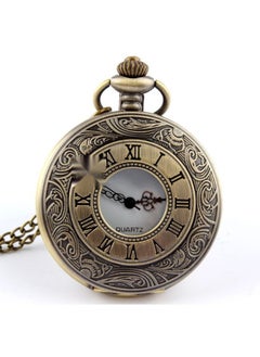 NIBEMINENT Vintage Metal Analog Pocket Watch Unisex Casual Style  - Image 1