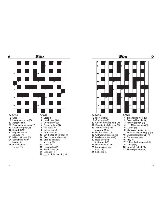 The Sun Quick Crossword Book 11: 250 fun crosswords from Britain’s favourite newspaper  - Image 2