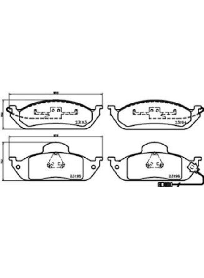 BOSCH Brake Pad - BOSCH - 0 986 TB2 781