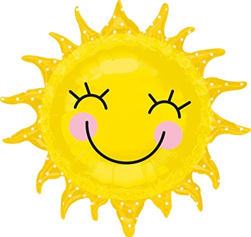 Amscan Anagram International 2451901 Sunshine Sun Shape Balloon Pack 29
