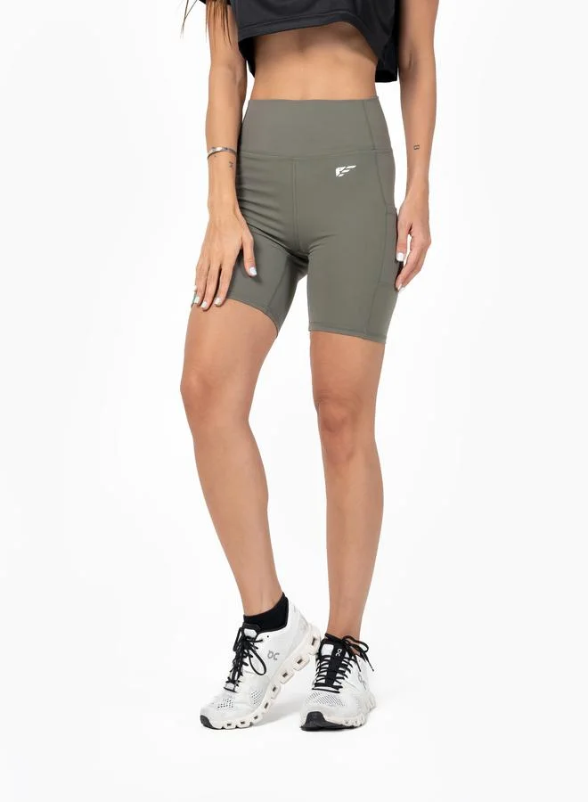 PALMFIT Palmfit Women Green Evolve 2.0 Active Shorts