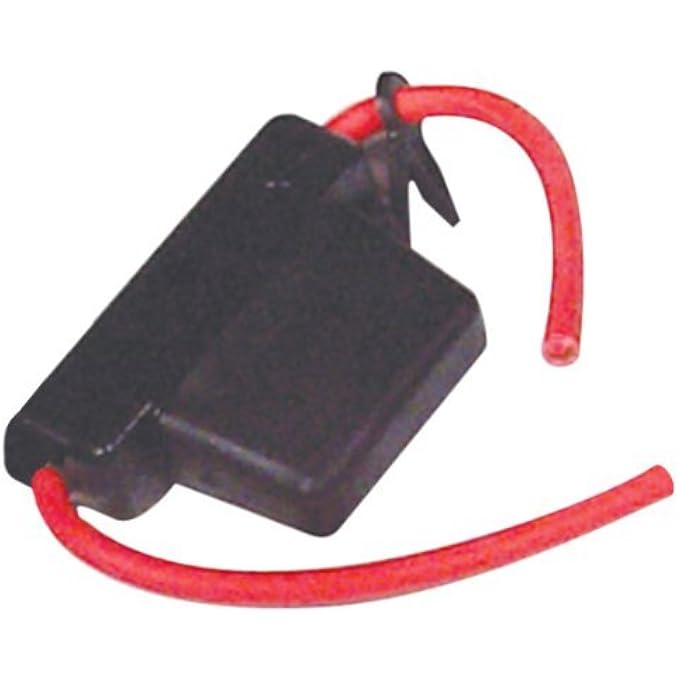 Bussmann Hhx InLine Maxi Fuse Holder With Cover  32V60A  6 Wire Leads 1 Pack Black - Image 2