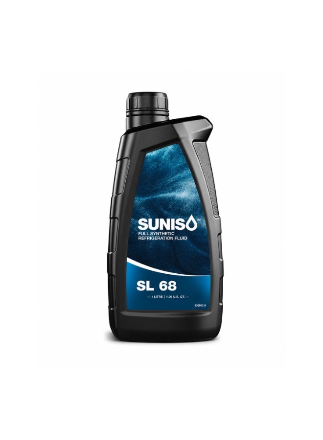 Suniso SL68 Full Synthetic Refrigeration Fluid 1 Litre (1.06 US QT)