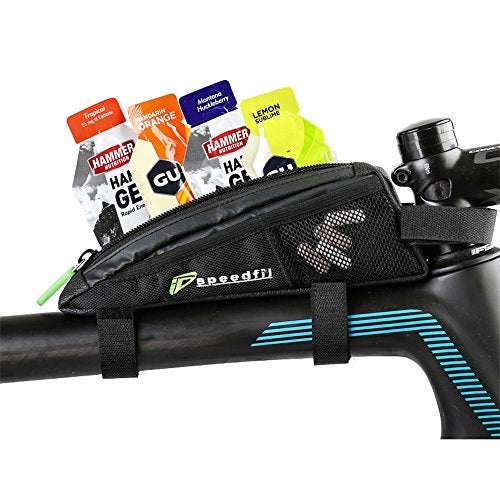 Speedfil SP2 Bicycle Frame Storage Bag, Bolt on or Strap to Top Tube, Side Mesh Pockets - Image 3