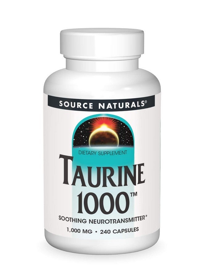 Source Naturals Taurine 1000Mg 240 Capsules - Image 1