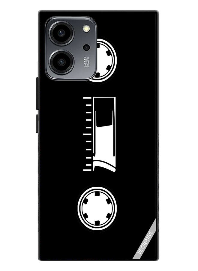 VR CREATIVE Protective Case Cover For Honor 80 SE Cassette Tape Design Multicolour - Image 1
