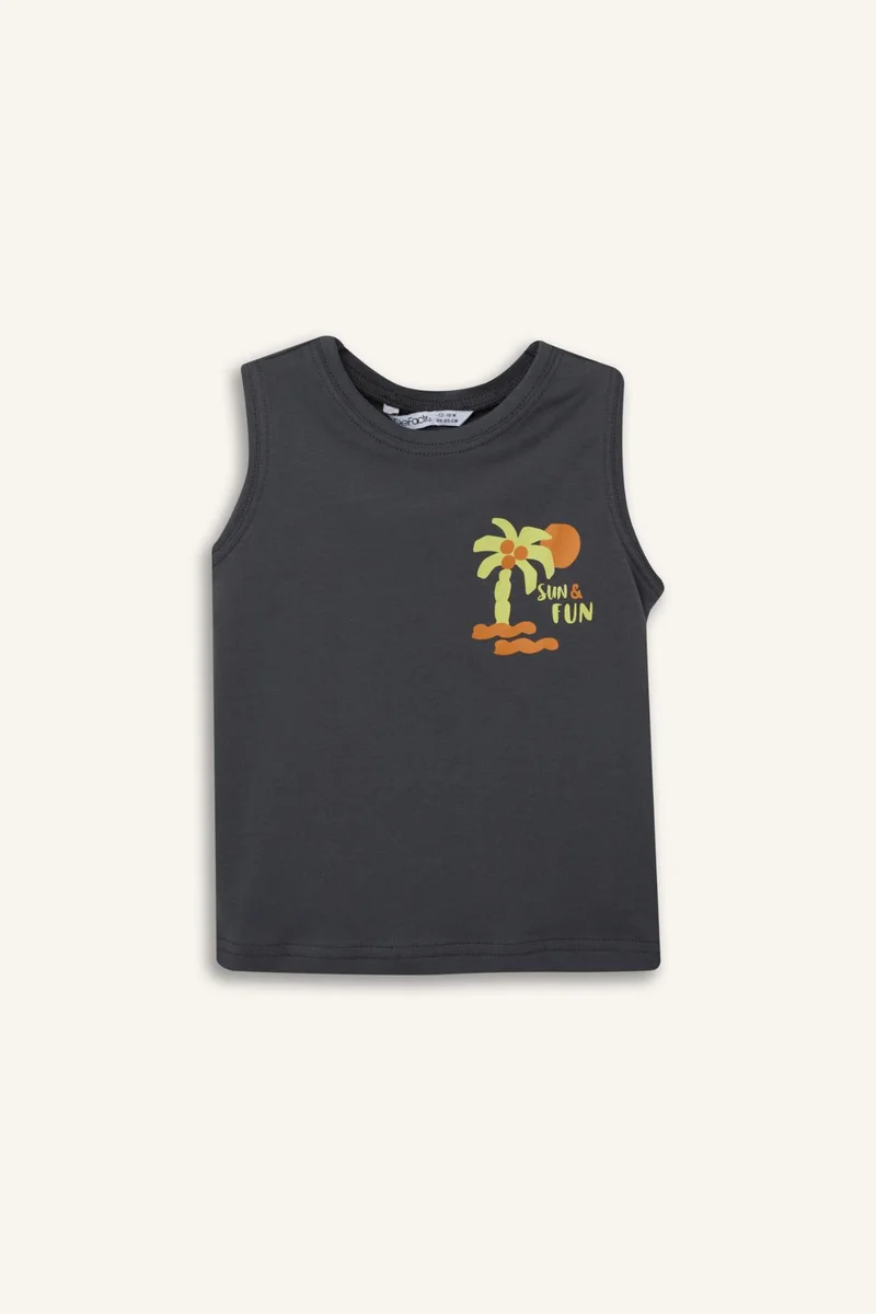 ديفاكتو Baby Boy Regular Fit Tank Top