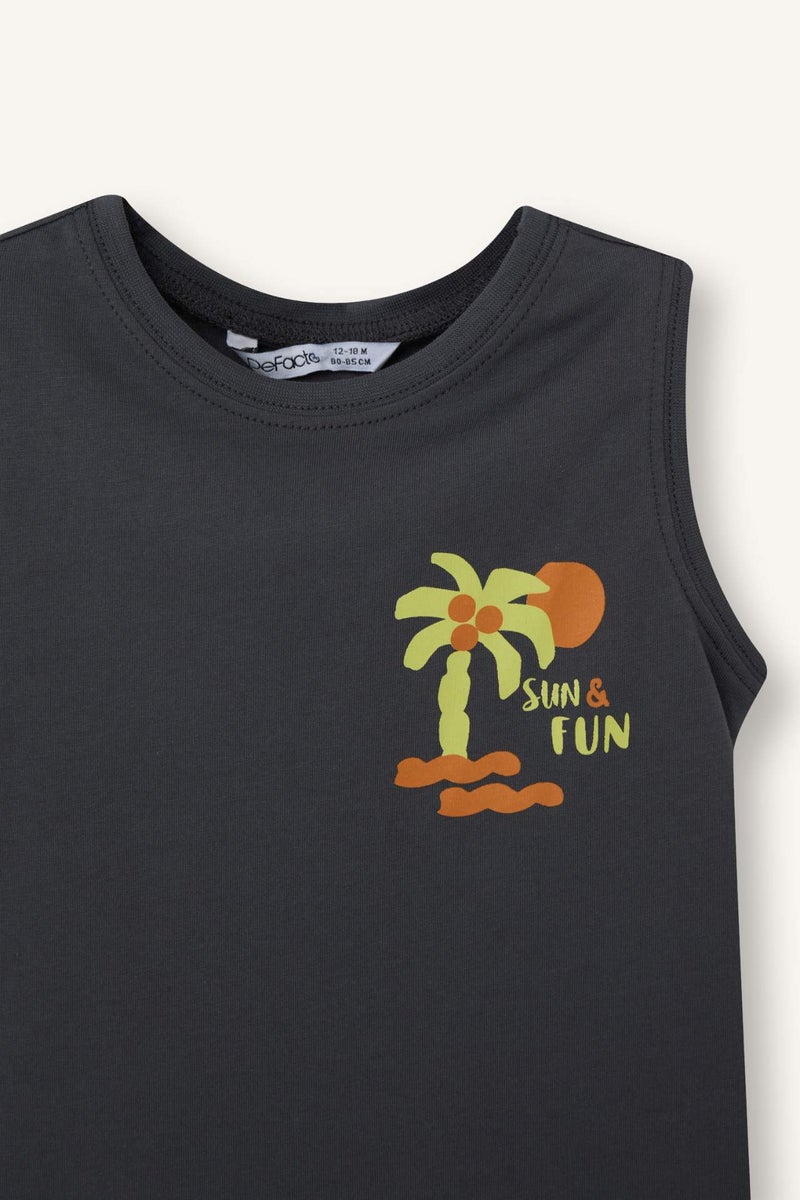 DeFacto Baby Boy Regular Fit Tank Top - Image 2
