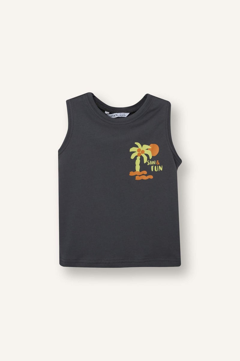 DeFacto Baby Boy Regular Fit Tank Top - Image 1