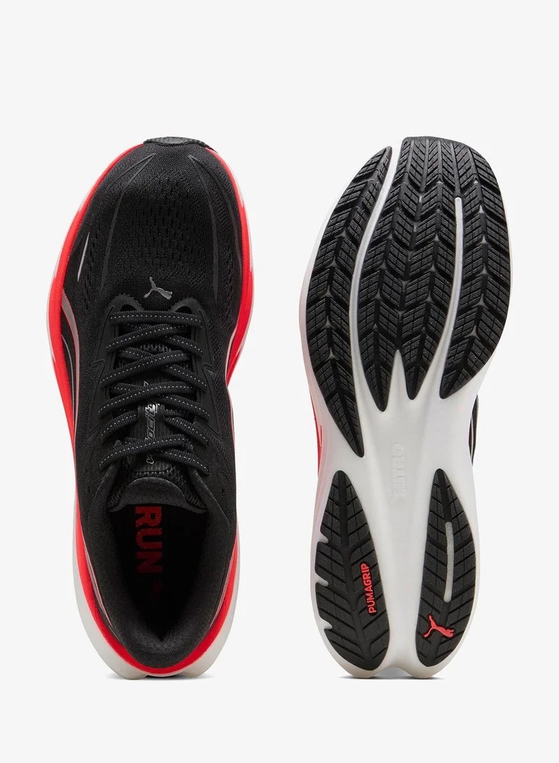 Puma PUMA Black-Ultra Red Velocity Nitro 5 for Men | Best Price UAE