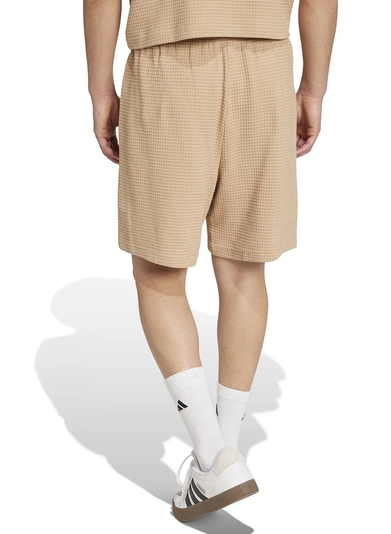 adidas شورت رجالي بني