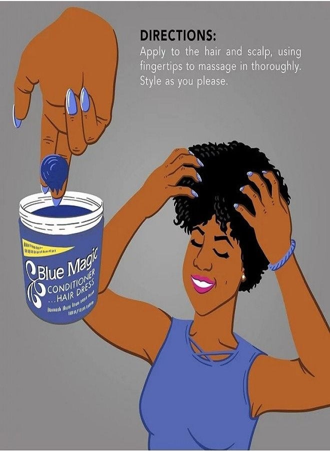 BLUE MAGIC Blue Magic Conditioner Hair Dress Anti Breakage Formula 340g  - Image 2