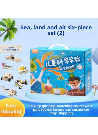 300 Operation Manual Video Children Diy Manual Explanation Of A Kindergarten Material Package Science Small Experiment Set Postage-Specification:Sea, Land And Air Two (6-piece Set) Comes With Courseware Video - pzsku/ZD19ABBFA21AFFB43006AZ/45/1745670557/c7a09157-cb1e-436f-9f5b-8a76040e5b01