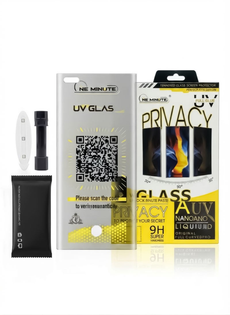 ONE MINUTE Elevate your Honor Magic 5 Pro Privacy Protection Kit from ONE Minute.  specially engineered for users who prioritize data security and screen confidentiality without compromising on device aesthetics. - Image 1