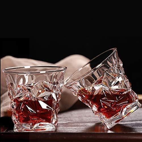 PIPBO PIPBO Premium Crystal Clear 7Pcs Bar Set, 1 Decanter Bottle(850ml) with 6 Whiskey Glasses (300ml), Perfect for Wine, Vodka, Cocktail, Tequila, Rum | Best Gift for Men.  - Image 3