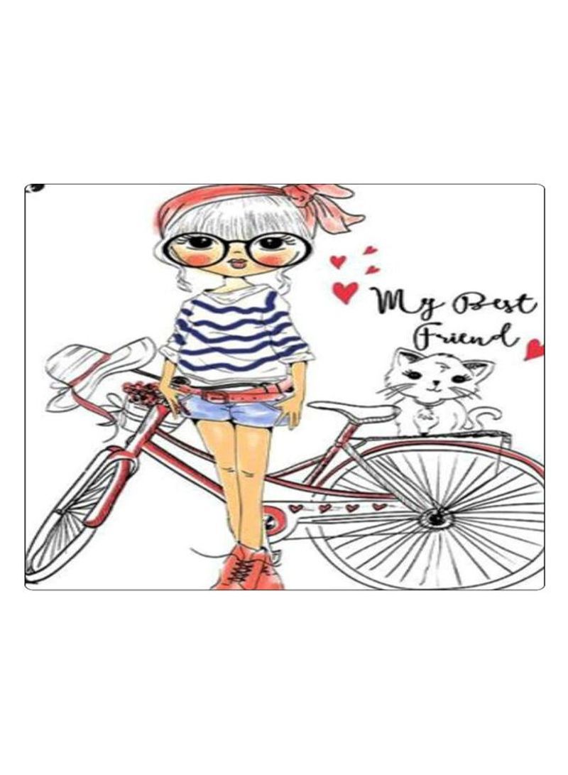 RKN Printed Anti-Slip Gaming Mouse Pad Multicolour