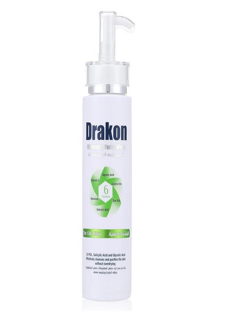 Drakon whitening facial wash for oily skin 200 ml