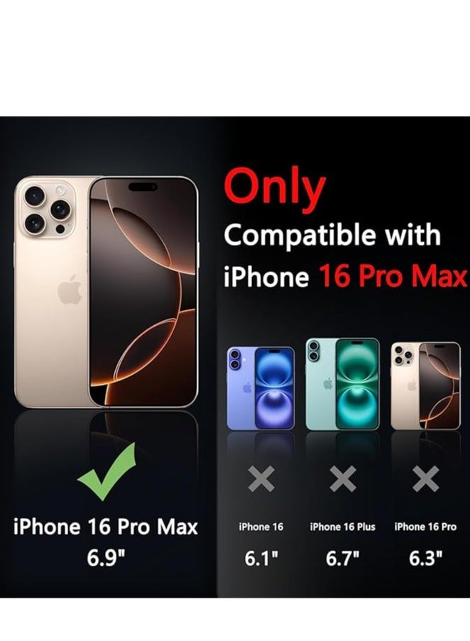 iPHONE 16 Pro MAX Glass privacy screen Protector Tempered Glass - Image 4