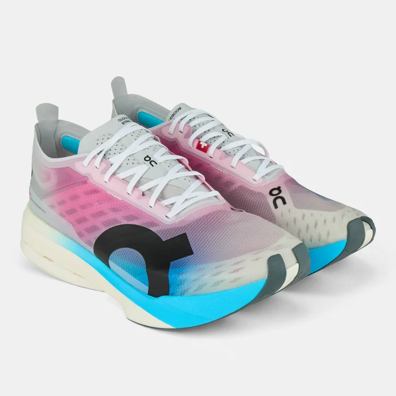 On Running White Men's Cloudboom Strike Running Shoes for Men | Best Price UAE