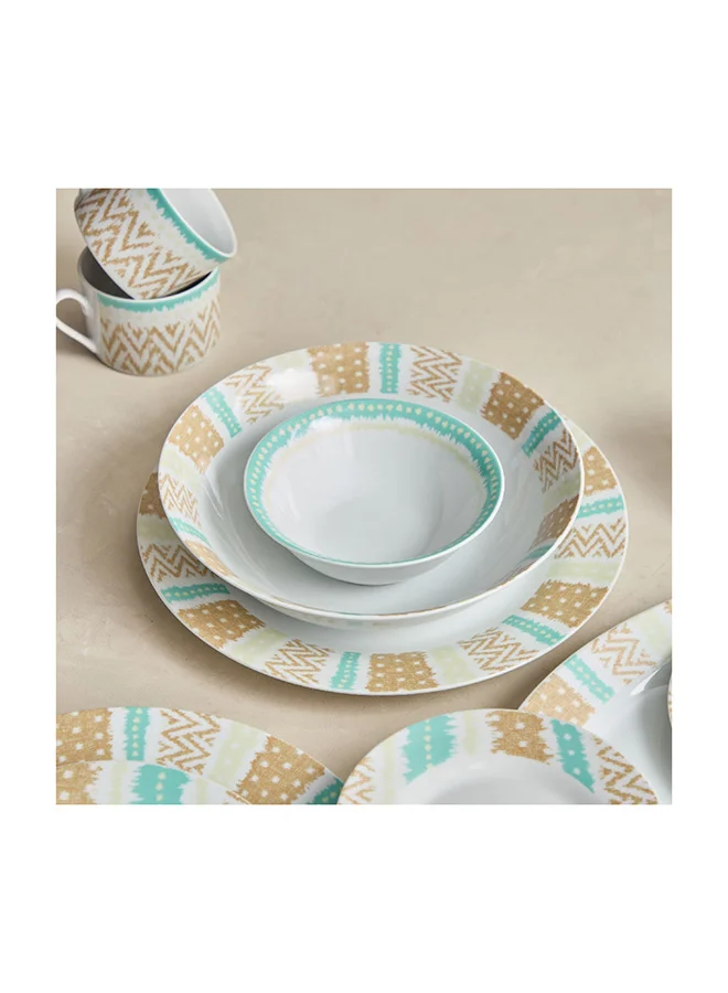 Home Box Pendleton 32-Piece Dinner Set 35 x 2.6 x 24 cm