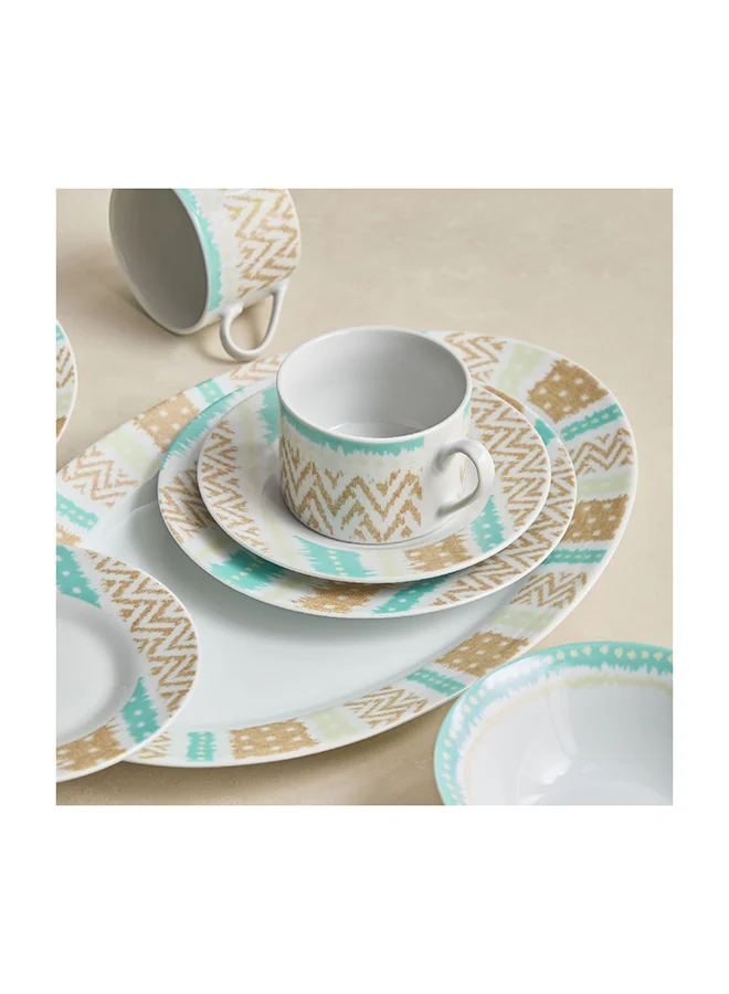 Home Box Pendleton 32-Piece Dinner Set 35 x 2.6 x 24 cm