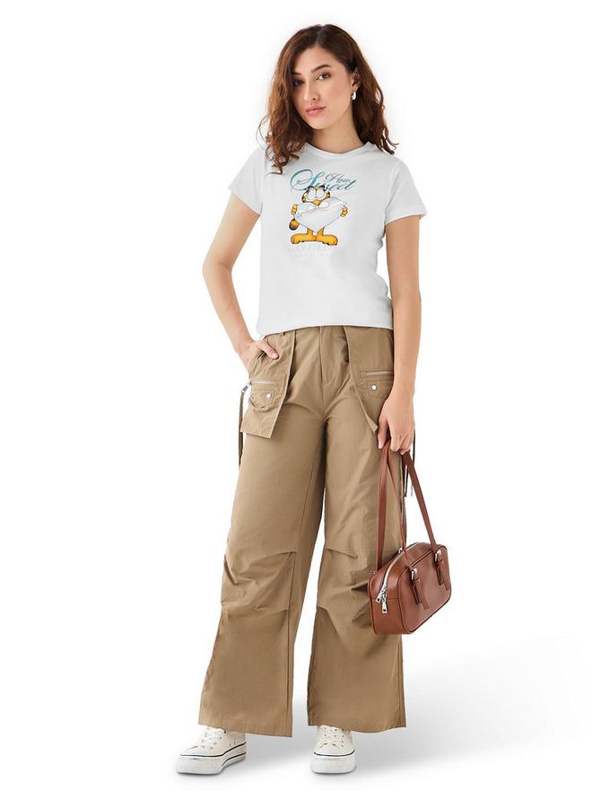 SP Characters Garfield Print T-shirt - Image 2