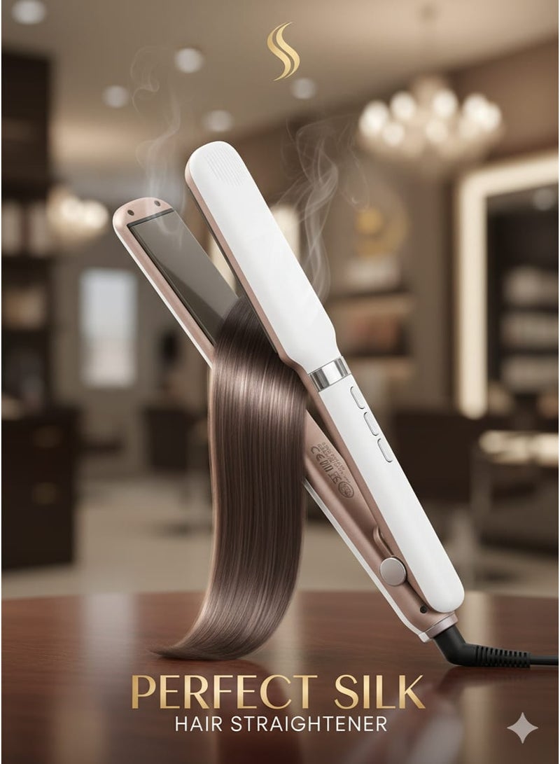 مكواة فرد الشعر الاحترافية مع لوحة مطلية بالسيراميك 42 مل V-520 - Image 2