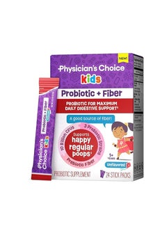 Physician's CHOICE Probiotic + Prebiotic Fiber Healthy Digestive System 24 Sticks Pack 