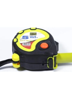 BTS 12359 Tape Measure Yellow Black With Stop 5 M x 25 mm  - Image 3