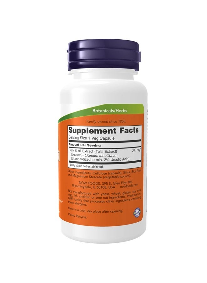 now Supplements, Holy Basil Extract 500 mg (Holy Basil is a Sacred Plant in Ayurveda), 90 Veg Capsules - Image 2