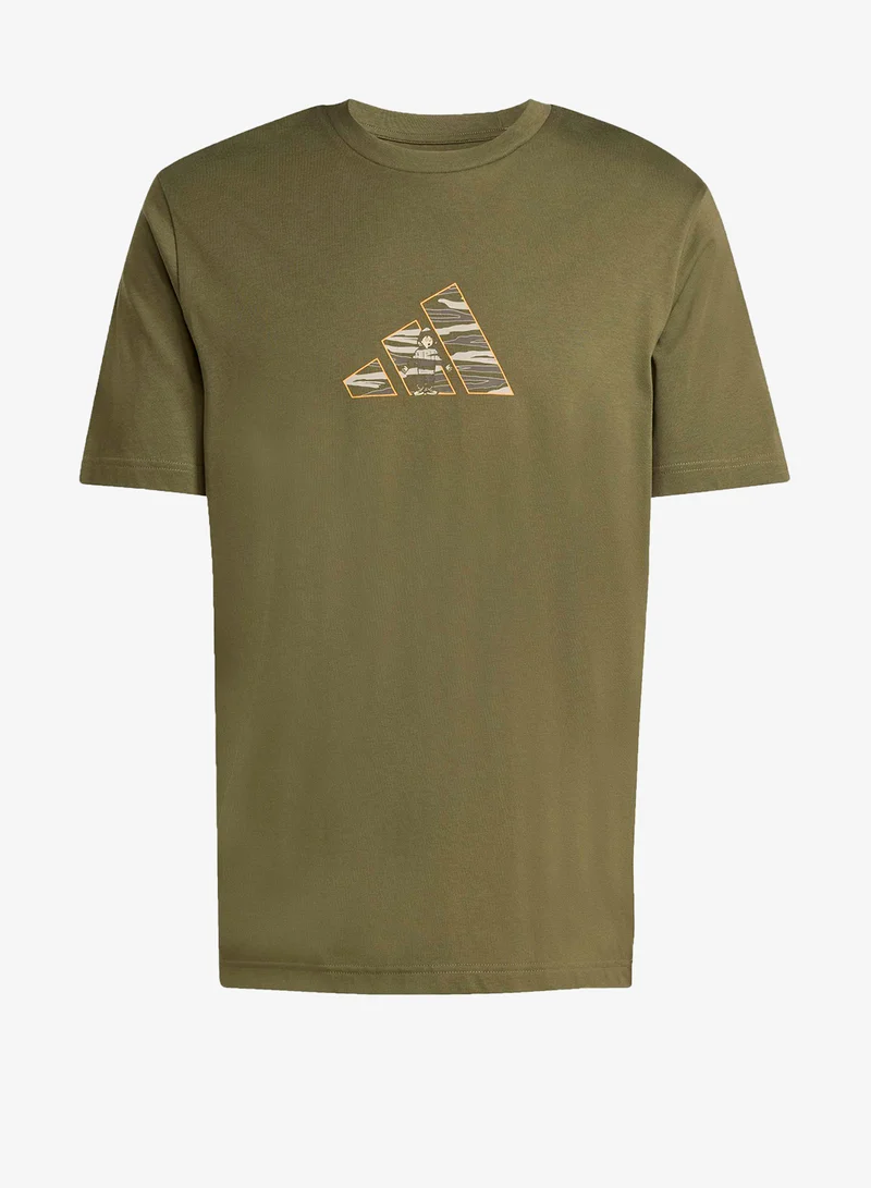 Adidas Camo Explorer Graphic T-Shirt