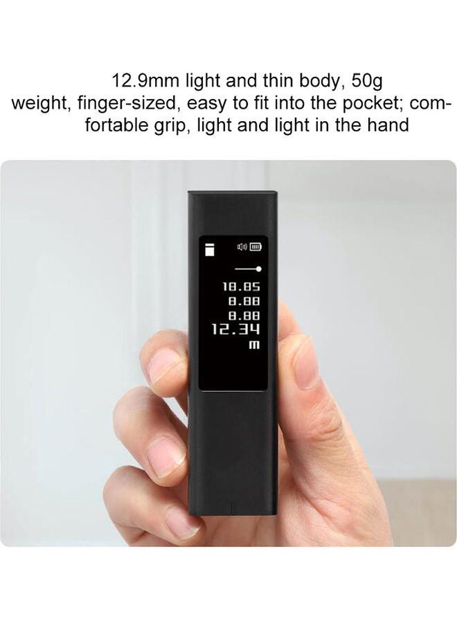 NIBEMINENT Laser Measure Range Finder With OLED Touch Screen Black  - Image 5