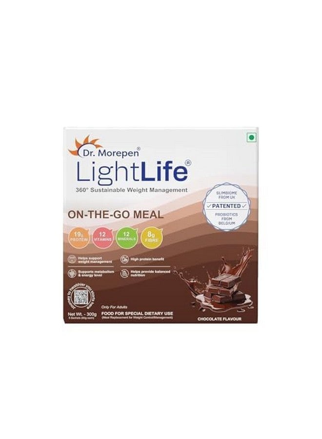 Dr. Morepen LightLife On-the-Go Meal by Dr.Morepen | Healthy Meal Replacement | Ideal for Men & Women | 19g Protein | 8g Fiber | 24 Essential Vitamins & Minerals | 30 Sachets - Image 5