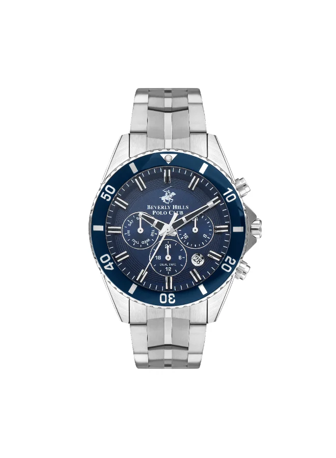 BEVERLY HILLS POLO CLUB BEVERLY HILLS POLO CLUB Men's Multi Function Dark Blue Dial Watch - BP3500X.390