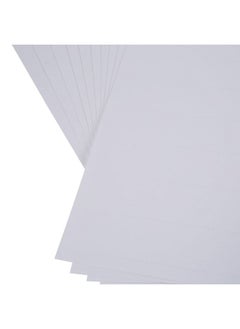 MasterVision Pack Of 10 Magnetic Data Card Replacement Paper Custom Inserts 8.5 X 1 Perforated Inserts On 8.5X11 Sheets White Great For Labeling Shelving File Cabinets & Planning Boards  - Image 3