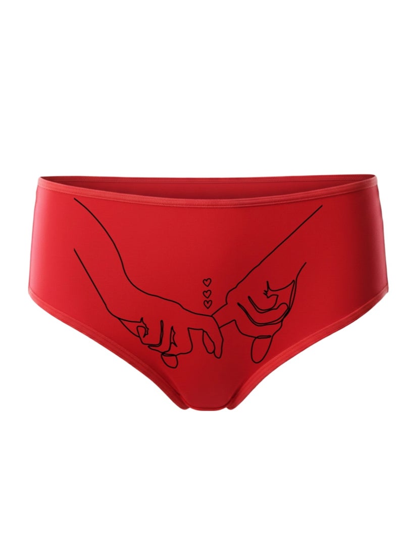 ميسري مجموعة سراويل داخلية هيبستر مصنوعه من القطن الناعم مؤلفة من 5 قطع - Image 4