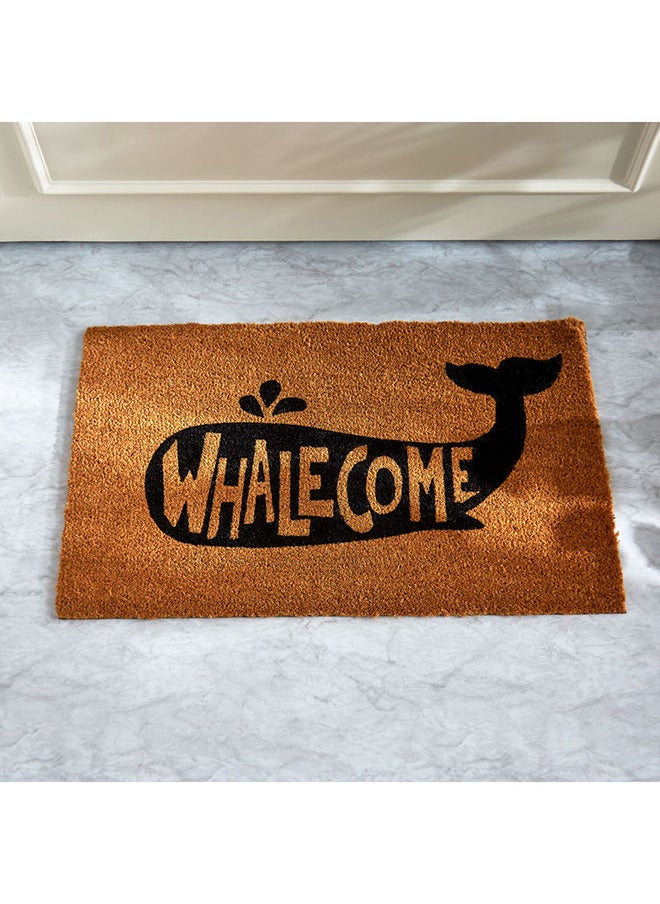 Home Box - Whalecome Printed Coir Doormat 40 x 75 cm - Image 1